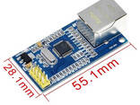Сетевой модуль LAN Ethernet W5500 TZT Модуль сетевой Ethernet контроллер Сетевой. .. - фото 1