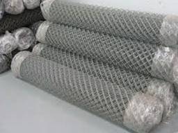 Сетка Рабица оцинкованная 60x60, d 1,8мм, рулон 0,6х10м