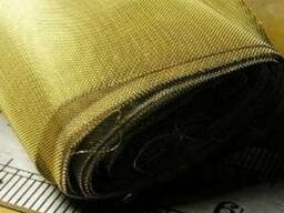 Сетка тканная латунная опт и розница от 1 метра