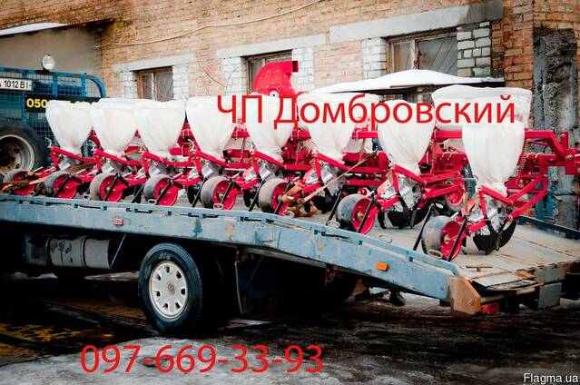 Сеялка СУПН 8м -СУ 8 инжекторная, СУ 8 От ВОМ вентилятор, СУ