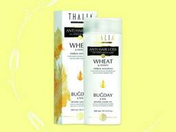 Шампунь против выпадения волос Thalia Wheat &amp; Honey с экстрактом пшеницы и меда. ..