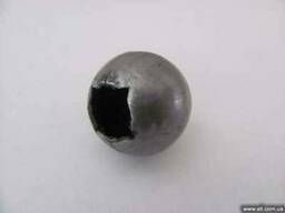 Шар стальной Ф25мм с отверстием