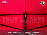 Шатер розсувний 4,5х3 Heavy Line Premium Червоний. Шатри палатки виготовлення тенти чохли - фото 11