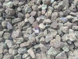 Щебень шлаковый фракции 70-120 мм.