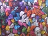 Щебень кольоровий, декоративний щебень, 5 кг - фото 2