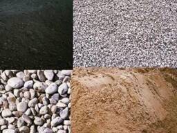 Щебень, песок, отсев, цемент, керамзит. Доставка