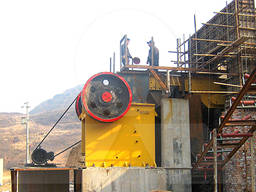 Щековая дробилка смд 117 для щебня и гранита