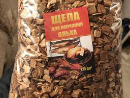 Щепа из ольхи и бука