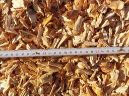 Щепа суха береза, хвоя, мікс листяних ~30%вологість