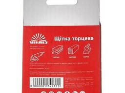 Щетка-чашка Vitals гофрированная латунированная 75 мм М14, 0,3 мм