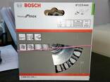 Щетка по нержавейке из нержавеющей проволоки BOSCH 115 мм - фото 1