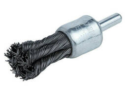 Щетка проволочная чашеобразная Ø17мм хвостовик Ø6мм (стальная витая) Sigma (9028011)