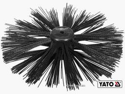 Щітка для очищення каналізації YATO 25 см з нейлона і поліпропіленового ворса до YT-24980