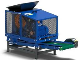 Щокова дробарка електричний двигун 7.5 кВт. Bizon-300 з транспортером