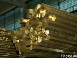 Латунь шестигранник 46 ЛС59-1п/т