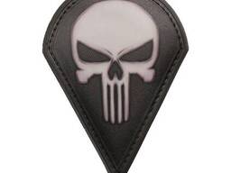 Шеврон Punisher ДШВ олива