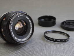 Широкоугольный объектив Canon FD 28mm/2.8 S. C. Ф52мм на полный кадр 24x36mm