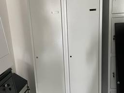 Шкаф для раздевалок металлический 2 секции