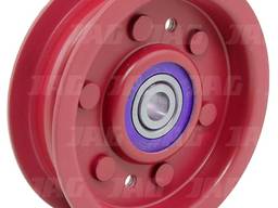 Шкив натяжной ремня привода сетки радиатора John Deere AH140497