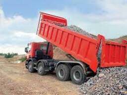 Шлак доменный 10-60 мм. самосвалами город Днепр