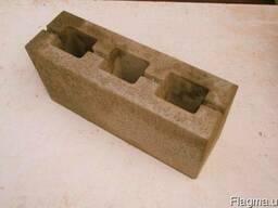 Шлакоблок 40*20*12 Одесса, камень из отсев щебня с толстой стенкой и высокой надежностью