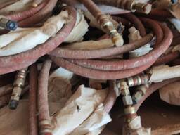 Шланги- рукава гидравлические высокого давления на 400 кг ( штуцер-гайка)