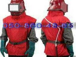 Шлем оператора дробеструйной очистки Кивер