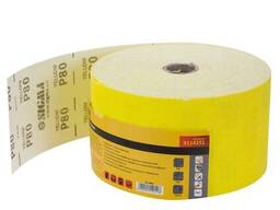 Шлифовальная бумага рулон 115мм×50м P80, Sigma 9114251