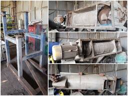 Шнек винтовой для мойки и транспортировки полимеров