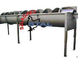 Шнековый охладитель для субпродуктов Тип SP- 0,3/0,4/0,6/0,8