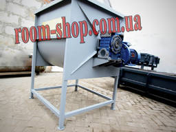 Шнековый смеситель, змішувач, горизонтальный, кормосмеситель, смешиватель, с нержавейки