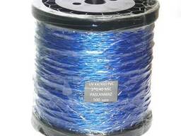 Шнур для електропастуха 500м, 2*0,4мм нержавійка, 0,3 Ом/м