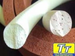 Шнуры из пористой силиконовой резины