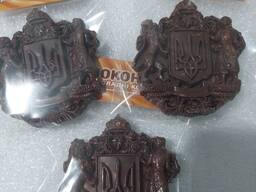 Шоколадні козинкаки патріотичні (Герб, прапор, мапа України)