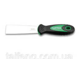 Шпатель-скребок из нержавеющей стали (гибкий) 32x100x0.5мм Toptul JDAB3205