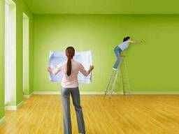 Шпатлевка стен, потолка, безвоздушная покраска Харьков.