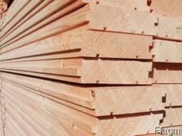 Шпунтованная дока пола в Харькове.