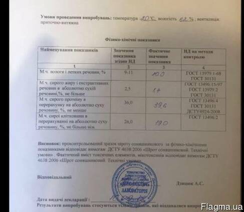 Шрот подсолнечный высшего качества !