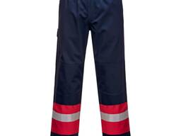 Штани колір темно-синій/червоний