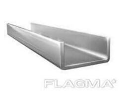 Швеллер алюминиевый (п-образный) ПАС-1839 25х25х2 /AS сереб.