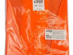 Сигнальный жилет оранжевый 3 с/о полосы XXL GRAD (9451655)