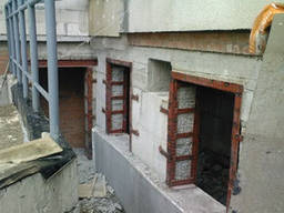 Силение, укрепление проёмов и конструкций-Демонтаж, Сварочные работы