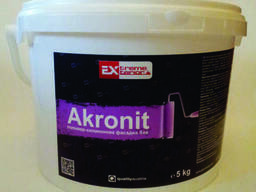 Силиконовая фасадная краска Gbc Akronit -25 кг ( Болгария)
