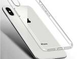 Силиконовый чехол 1мм iPhone X transparent - фото 3