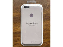Силиконовый чехол для iPhone 6s светло серый