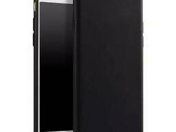 Силиконовый чехол матовый iPhone 6/6s black