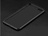 Силиконовый чехол матовый iPhone 7/8 black - фото 3