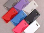 Силиконовый S-line TPU чехол Sony Xperia M2 D2305 D2302 s50h - фото 1