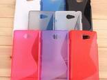 Силиконовый S-line TPU чехол Sony Xperia M2 D2305 D2302 s50h - фото 2