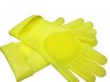 Силиконовые перчатки для мытья посуды Silicone Dish Washing